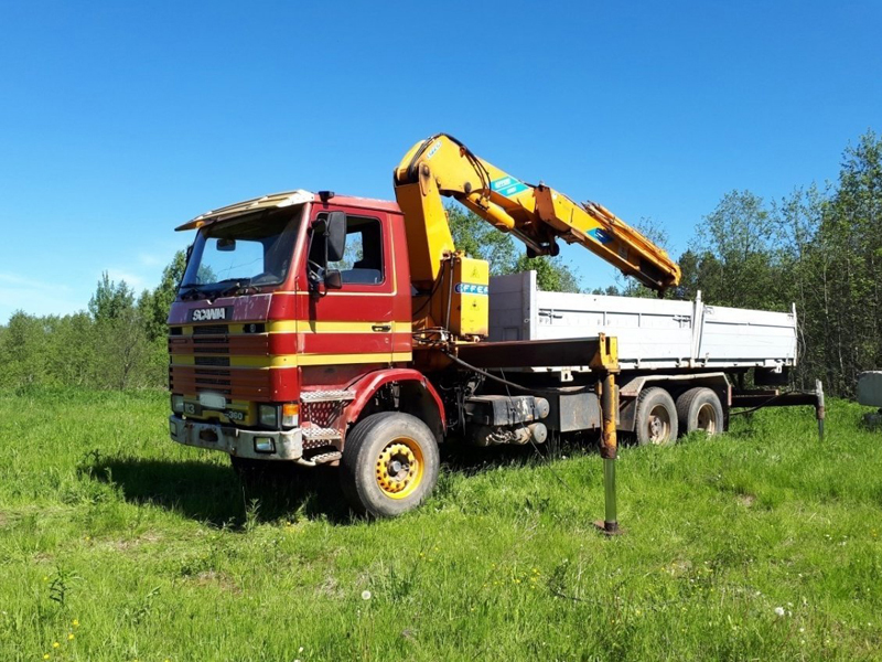 Скания p230 манипулятор