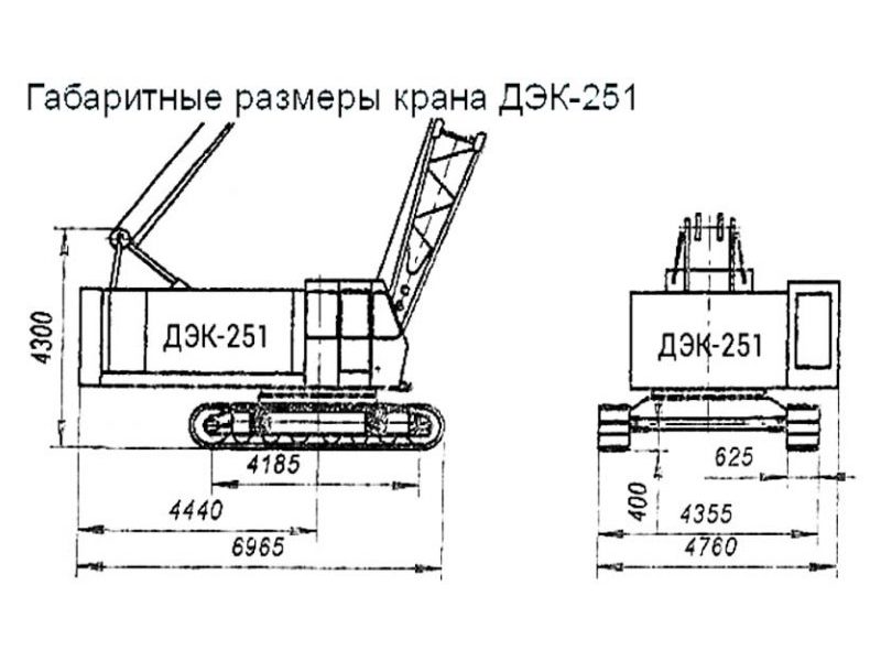 Дэк 251 схема