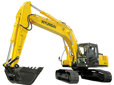 Гусеничный экскаватор Hyundai R250 LC-7A