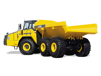 Сочлененный самосвал Komatsu HM400-1